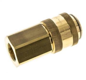 Coupleur pneumatique DN 19 en laiton Douille G 3/4 pouce, Verzenden
