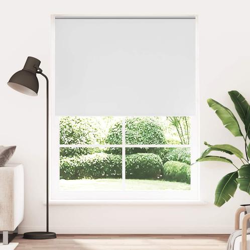 vidaXL Rolgordijn verduisterend 140 x 230 cm wit, Huis en Inrichting, Stoffering | Gordijnen en Lamellen, Nieuw, Verzenden
