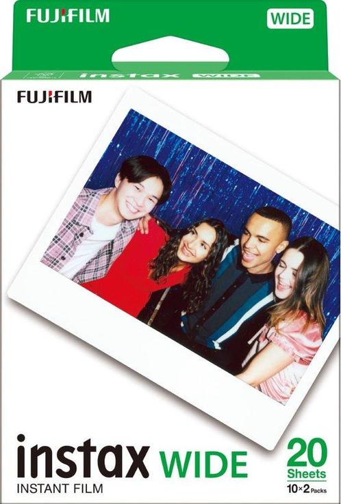 Fujifilm Instax Wide Film Glans - 2 x 10 stuks, TV, Hi-fi & Vidéo, Appareils photo analogiques, Envoi