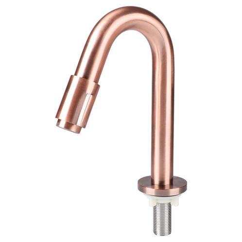 Koudwaterkraan Differnz Bow 19 cm Rood Koper, Doe-het-zelf en Bouw, Sanitair, Kraan, Nieuw, Ophalen of Verzenden
