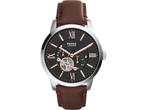 Fossil Townsman ME3061 Herenhorloge 44 mm - Zilverkleurig, Verzenden, Zo goed als nieuw