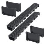 Afvoergoten 2m Kunststof - Set | Tweede Kansje | OP = OP, Doe-het-zelf en Bouw, Verzenden, Nieuw, Minder dan 2 meter, 80 mm of meer