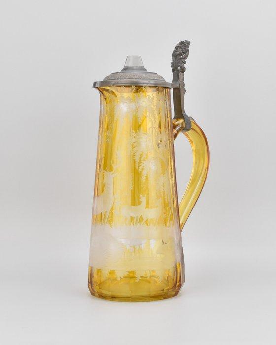 Service de boisson (3) - Cristal, Vitrail - Verre gravé, Antiquités & Art, Antiquités | Verre & Cristal