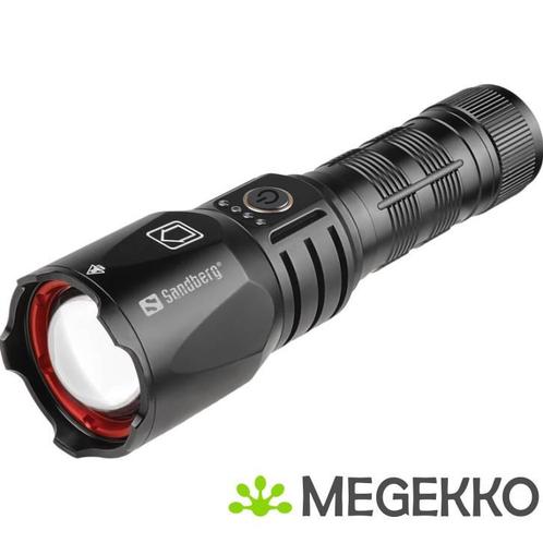 Sandberg Survivor Torch Powerbank 5000 5000 mAh Zwart, Telecommunicatie, Powerbanks, Nieuw, Verzenden