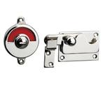 WC-overslag Elegant vlak glans nikkel, Nieuw, Overige materialen, Klink of Kruk