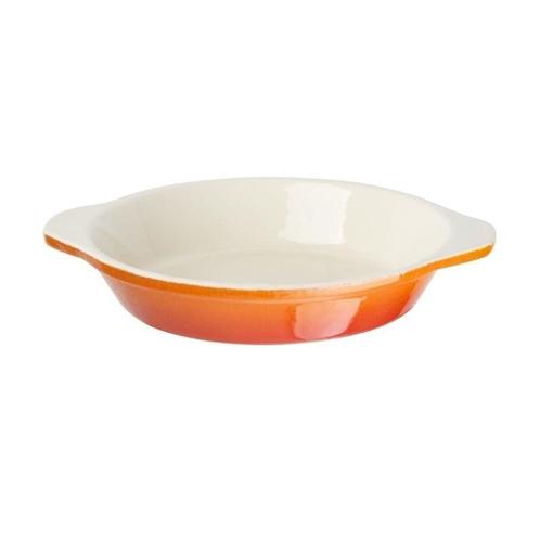 Gratineerschaal gietijzer rond 0,4L | 15(Ø)x3(h)cm Vogue, Zakelijke goederen, Horeca | Keukenapparatuur, Nieuw in verpakking, Verzenden