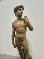 Sculpture, Il David di Michelangelo - 68 cm - Bronze, Marbre