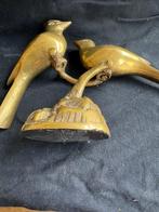 Beeldje - Love birds - Messing