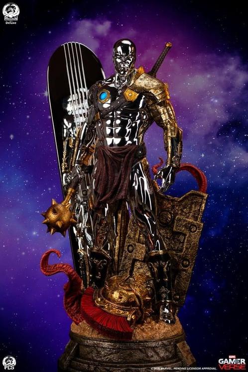 Marvel Gamerverse Statue 1/3 Silver Surfer Deluxe Edition 77, Verzamelen, Film en Tv, Ophalen of Verzenden