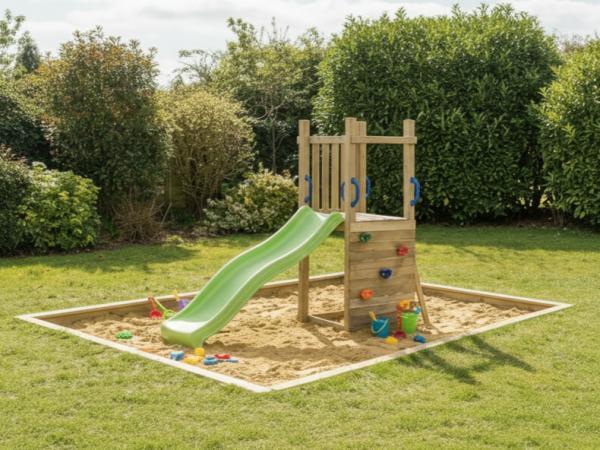 Veiling - Speeltoestel met glijbaan 235x70x175cm, Kinderen en Baby's, Speelgoed | Buiten | Speeltoestellen, Nieuw