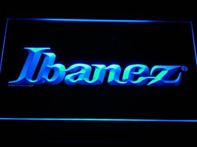 Ibanez neon bord lamp LED  verlichting reclame lichtbak, Huis en Inrichting, Lampen | Overige, Nieuw, Verzenden