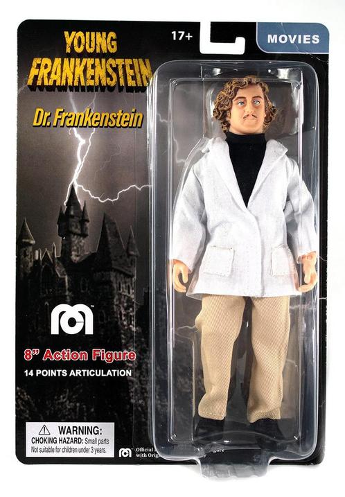 Young Frankenstein Action Figure Dr. Frankenstein 20 cm, Collections, Cinéma & Télévision, Enlèvement ou Envoi