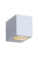 Lucide ZORA LED - wandlamp IP44 wit dimbaar GU10 3000K, Verzenden, Nieuw, Netvoeding, Led