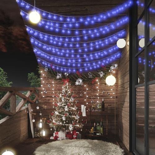 vidaXL Lichtsnoer met 400 LEDs 8 functies blauw 40 m, Divers, Noël, Envoi