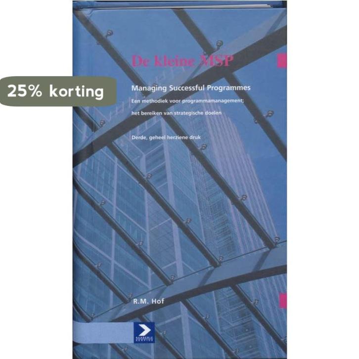 DE KLEINE(u) MSP 9789044007329 R.M. Hof, Boeken, Informatica en Computer, Gelezen, Verzenden