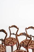 Chaise (4) - Bois, Velours, Antiquités & Art