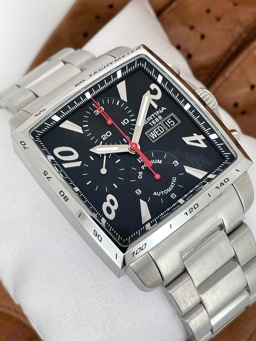 Certina - DS Podium Square Chronograph Automatic -, Handtassen en Accessoires, Horloges | Heren
