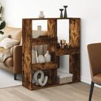 vidaXL Kamerscherm 100x33x115 cm bewerkt hout gerookt, Huis en Inrichting, Kasten | Boekenkasten, Verzenden, Nieuw