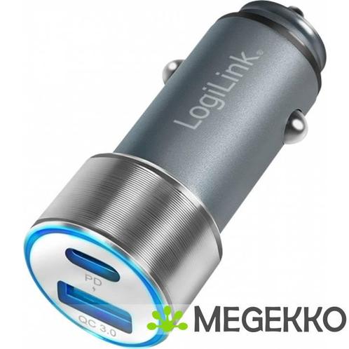 LogiLink PA0252 auto oplader USB A/USB C, Auto-onderdelen, Elektronica en Kabels, Nieuw, Verzenden