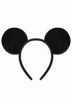 Haarband Mouse Zwart Diadeem Muis Ronde Oren Zwarte Oortjes, Kleding | Dames, Nieuw, Ophalen of Verzenden