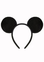 Haarband Mouse Zwart Diadeem Muis Ronde Oren Zwarte Mickey O, Ophalen of Verzenden, Nieuw
