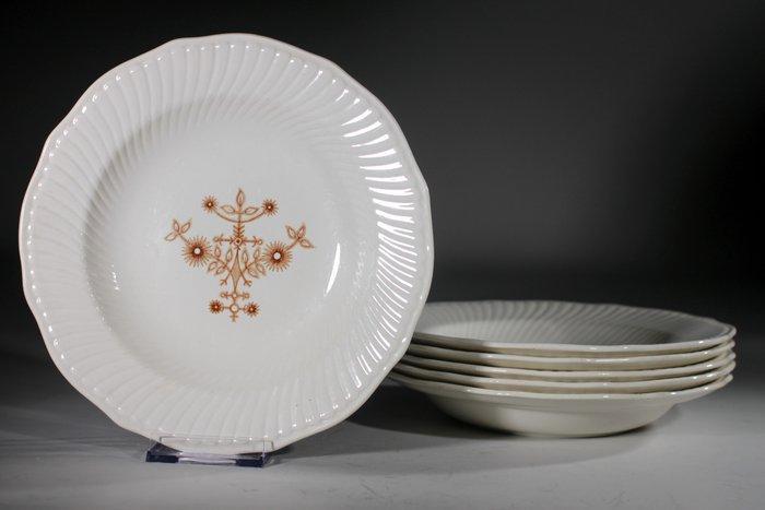 Boch Freres - Bord (6) - Keramiek, Antiek en Kunst, Antiek | Meubels | Tafels