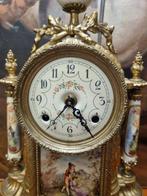 Pendule - FHS - Vintage Messing - 1970-1980, Antiek en Kunst, Antiek | Klokken