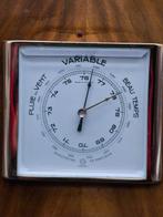 Naudet - Barometer - Hout, Metaal - Baromètre thermomètre