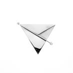 Witgouden broche met diamanten | 0,20 ct. (diamaten broche), Handtassen en Accessoires, Broches, Gebruikt, Overige kleuren, Ophalen of Verzenden