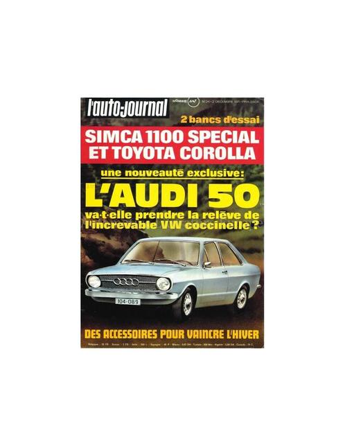 1971 LAUTO-JOURNAL MAGAZINE 24 FRANS, Boeken, Auto's | Folders en Tijdschriften