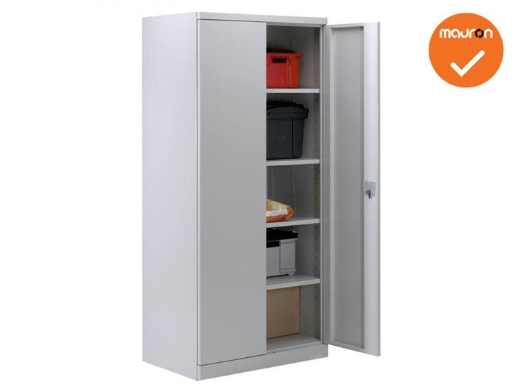 Mauforce Draaideurkast - Extra diep - 197x90x60cm - Lichtgri, Zakelijke goederen, Kantoor en Winkelinrichting | Kantoormeubilair en Inrichting