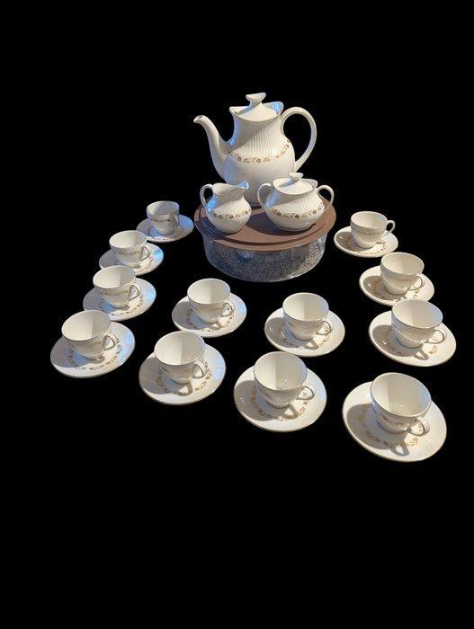 Royal Doulton - Koffieservies (27) - Beenderporselein, Antiek en Kunst, Antiek | Meubels | Tafels