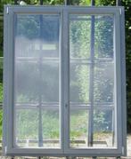 meranti houten raam , chassis , venster 152 x 189, Raamkozijn, Nieuw, Ophalen of Verzenden, 150 tot 225 cm