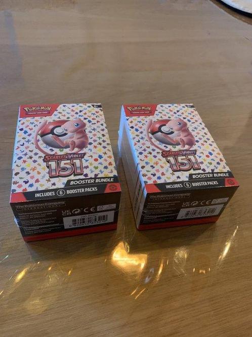 Pokémon - 2 Booster box - Scarlet & Violet 151 - Blastoise,, Hobby en Vrije tijd, Verzamelkaartspellen | Pokémon