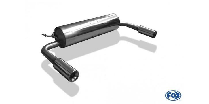 FOX Toyota RAV 4 II - 5-deurs einddemper uitlaat rechts/link, Auto-onderdelen, Uitlaatsystemen, Nieuw, Verzenden