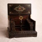 Bar - Hout - Napoleon likeurkast - Hoogte: 28 cm