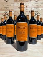 2014 Château Escot - Haut-Médoc - 12 Flessen (0.75 liter), Verzamelen, Nieuw