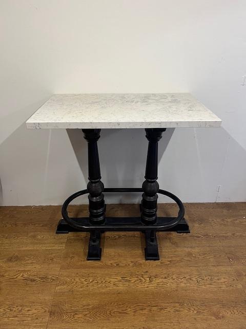 Gebruikte Bartafel (110x70cm) - T1561- Vintage/Café, Huis en Inrichting, Tafels | Eettafels, Ophalen