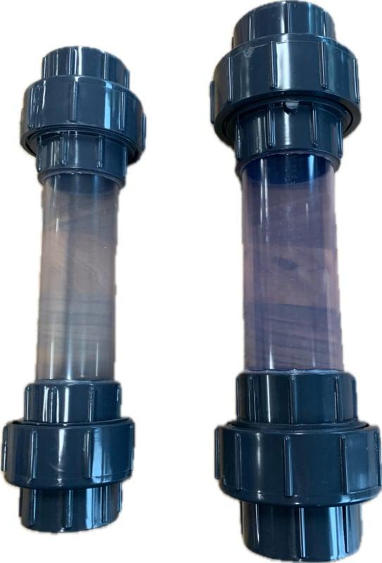 Koppelstuk met zichtglas / kijkglas 50mm met 3 delige wartel, Tuin en Terras, Vijvers, Nieuw, Ophalen of Verzenden