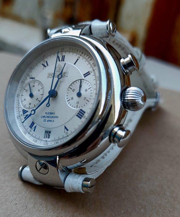 Poljot International - Russian cronograph - Zonder, Handtassen en Accessoires, Horloges | Heren
