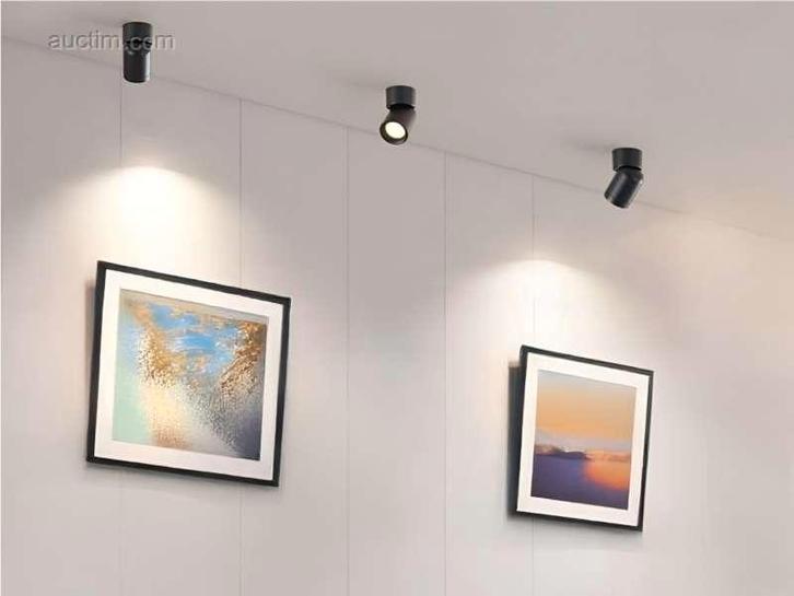 40 x GU10 Opbouwspot Armatuur cilinder zand zwart., Doe-het-zelf en Bouw, Overige Doe-Het-Zelf en Bouw, Ophalen