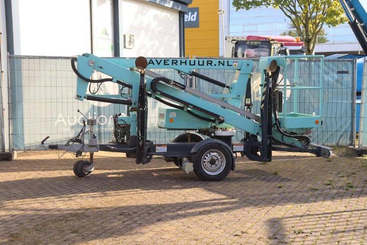 Veiling: Aanhangerhoogwerker Nifty 120T 2018, Zakelijke goederen, Machines en Bouw | Liften, Steigers en Ladders, Ophalen