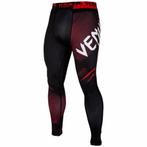 Venum Legging NoGI 2.0 Tight Spats Zwart Rood - BJJ Kleding, Vêtements | Hommes, Vechtsport, Verzenden