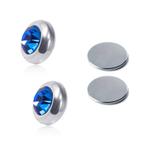 Fako Bijoux® - Oorbellen - Magneet - Magnetisch - RVS - 8mm, Handtassen en Accessoires, Verzenden, Nieuw