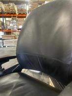 Steelcase Leap V2 Bureaustoel Met Unieke Leren Stoffering, Huis en Inrichting, Verzenden, Zwart, Zo goed als nieuw, Bureaustoel