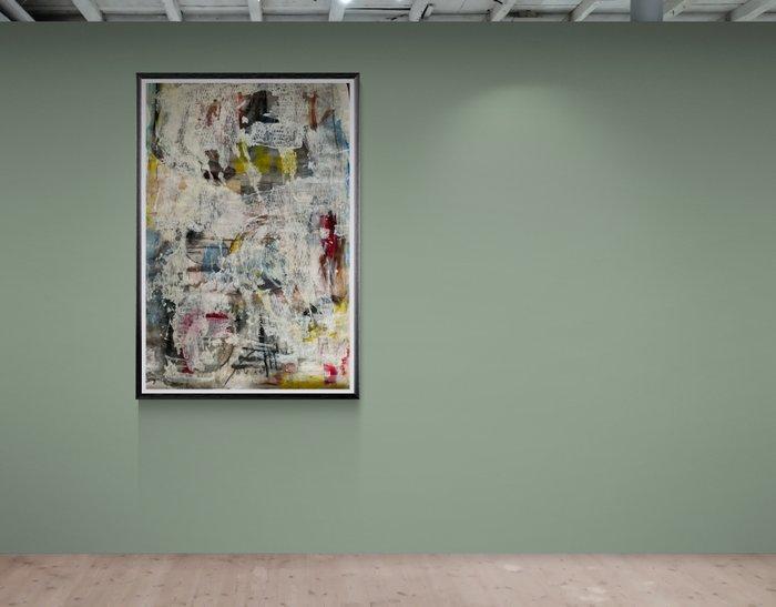 SeA. - Crackled ice, Antiek en Kunst, Kunst | Schilderijen | Modern