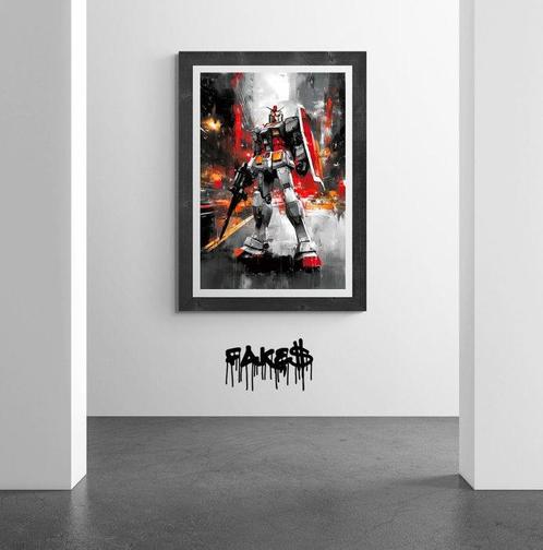 Artxlife - City Gundam RX78-2 Oilpaint, Games en Spelcomputers, Spelcomputers | Overige Accessoires