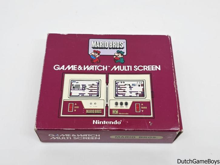 Game & Watch - Nintendo - Mario Bros. - MW-56 - Boxed, Games en Spelcomputers, Games | Overige, Gebruikt, Verzenden