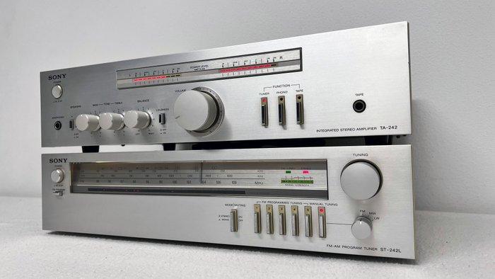 Sony - TA-242 Solid state integrated amplifier, ST-242L, Audio, Tv en Foto, Radio's