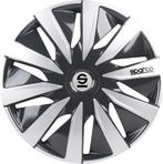 SPARCO Lazio Wieldoppen 14 inch - ABS grijs/zilver - set van, Verzenden